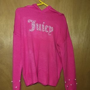 Juicy Couture sweater with hood